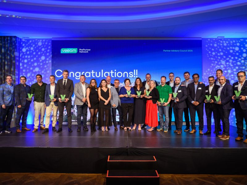 Veeam Celebrates EMEA Partner Excellence at 2026 Partner Advisory Council in Portugal