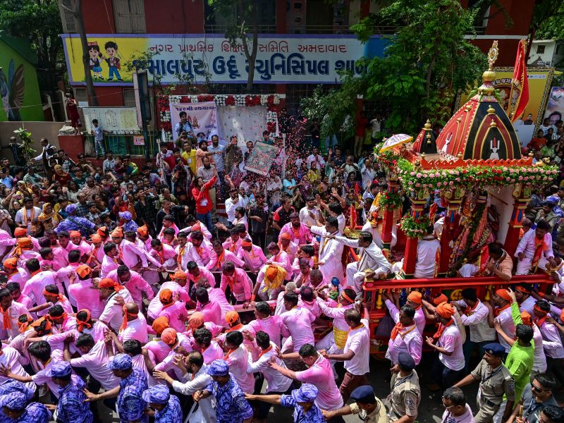 Deadly crowd crush at India’s Rath Yatra leaves one dead, over 100 injured