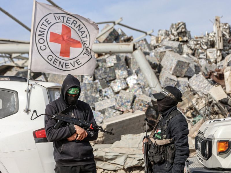 Palestinian Hamas militants