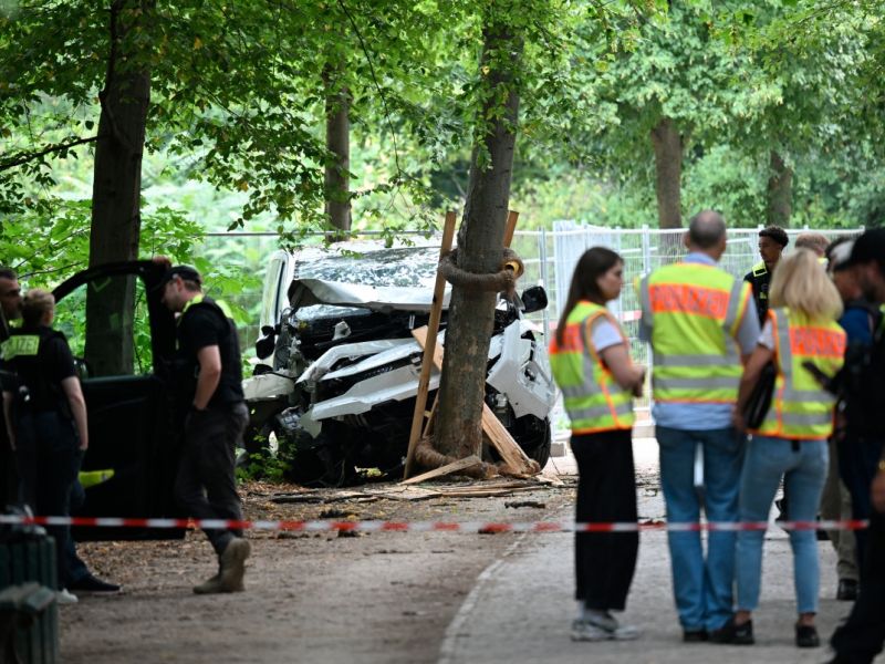 Van used in terror attack in Berlin's Tiergarten park