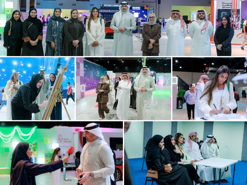 وفد بنك البحرين الوطني في زيارة إلى مدينة شباب 2030