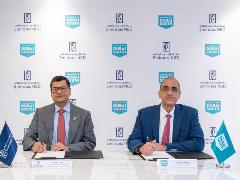 "دبي الجنوب" وبنك الإمارات دبي الوطني يوقّعان اتفاقية لتسهيل حلول التمويل السكني على الخارطة للمشترين 