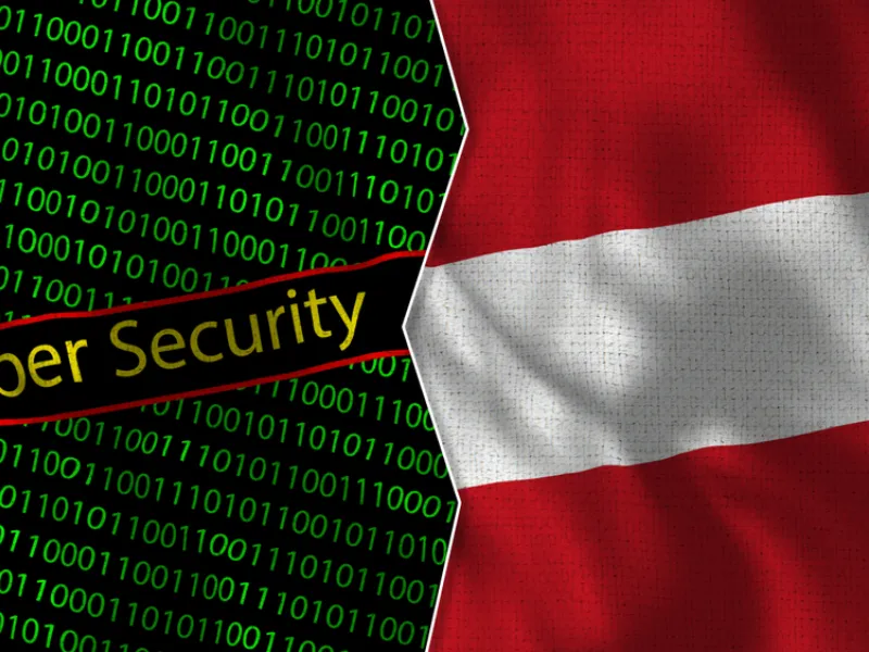 Cyber Security Titles and Latvia Flag Together - 3D illustration (Shutterstock)