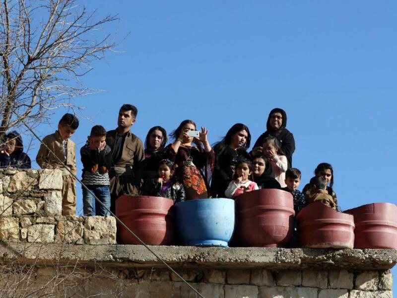 The Persian New Year is an ancient Zoroastrian tradition celebrated by Iranians and Kurds which coincides with the vernal (spring) equinox and is calculated by the solar calendar.
SAFIN HAMED / AFP