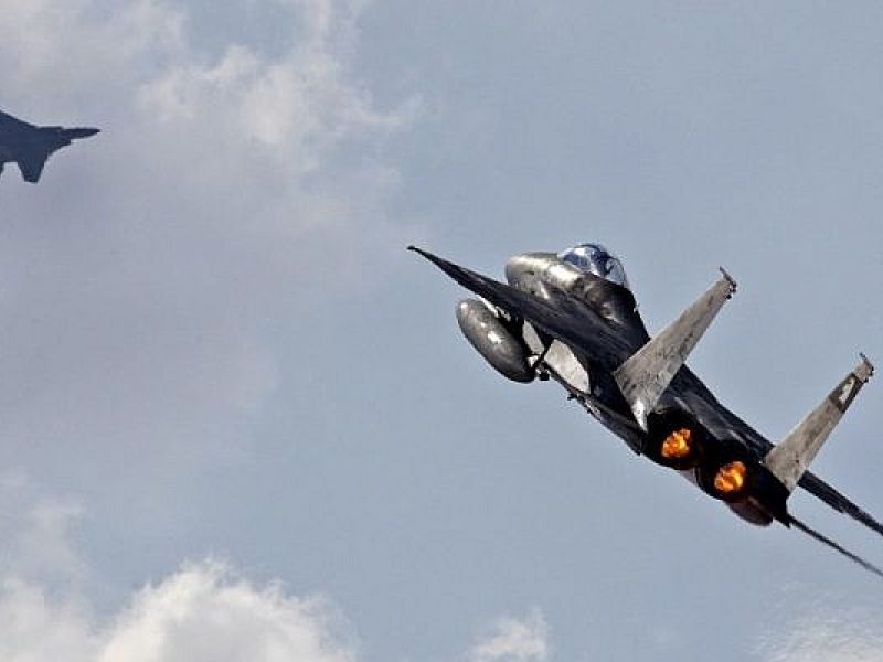 According to the statement, Syrian air defense intercepted the missiles and destroyed most of them (AFP/File)