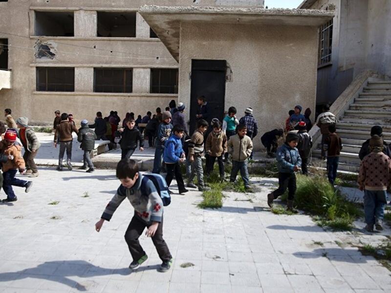 The school year began in Damascus on Sept. 13 (AFP/File)
