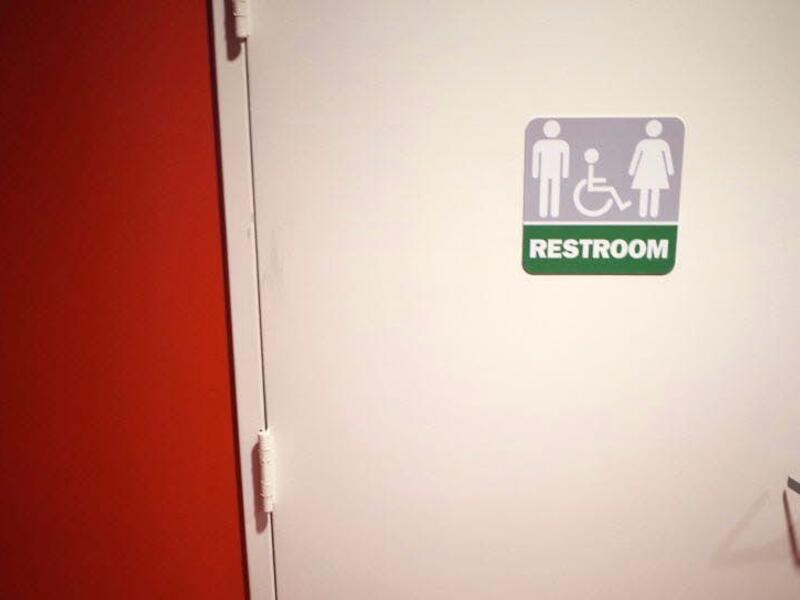Public Restroom Door (AFP/File Photo)	