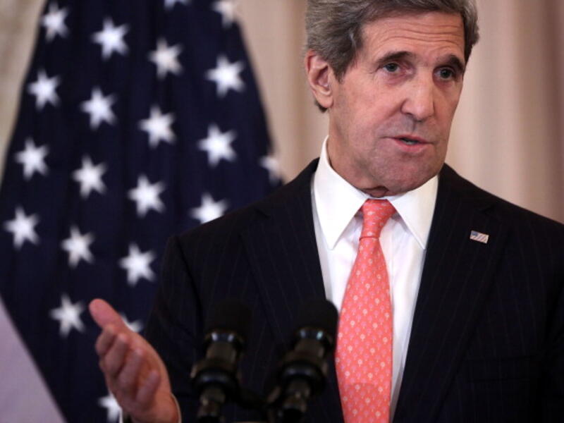 US Secretary of State John Kerry stressed that finding a political solution to the crisis in Syria was crucial to avoid more bloodshed. (AFP/File)