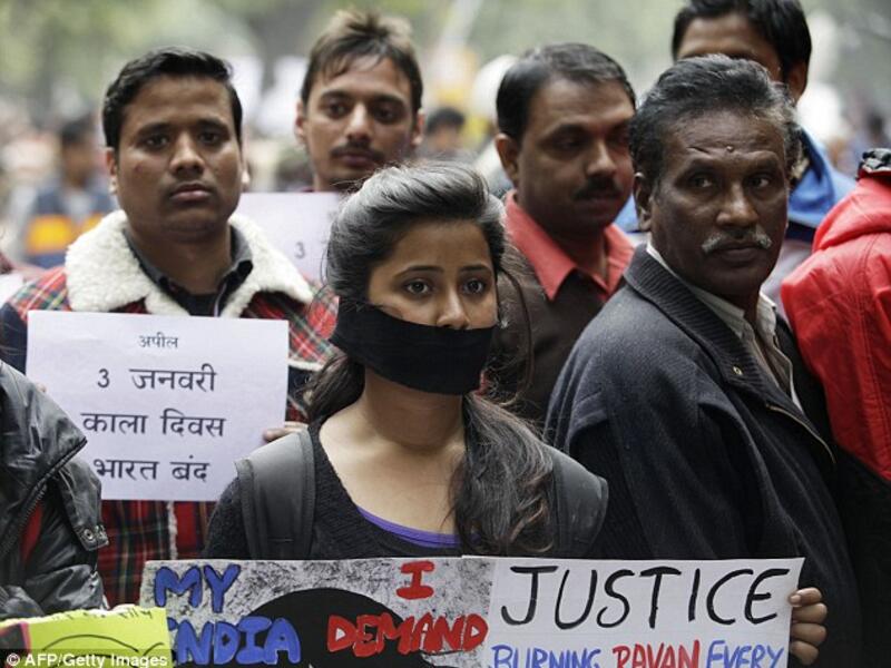 A 14-year-old girl was gang raped twice in 48 hours in India by two groups of men who took her to the same house before doing the evil deed (AFP/File Photo)
