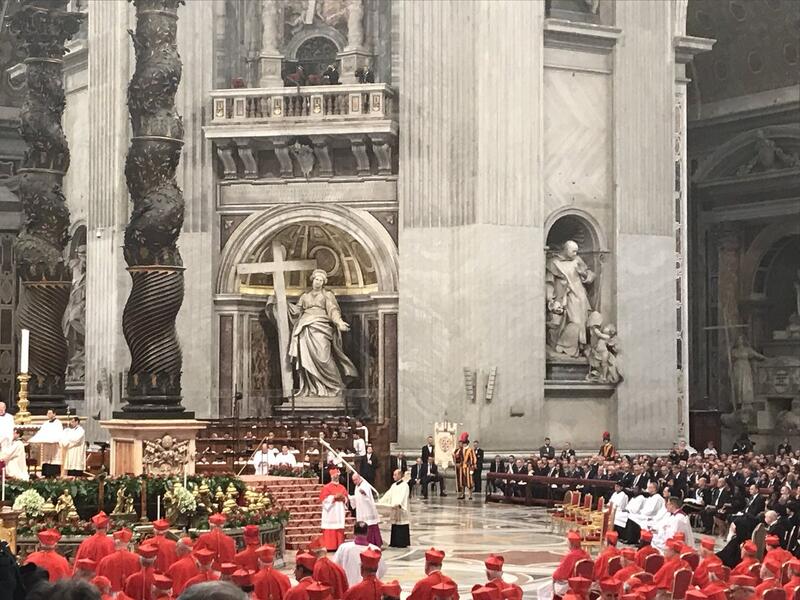 Archbishop of Karachi Joseph Coutts made Cardinal along with 13 others at a ceremony at the Vatican (Twitter)