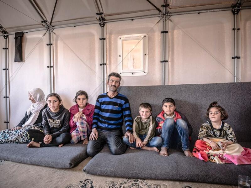 ikea flat pack refugee shelter