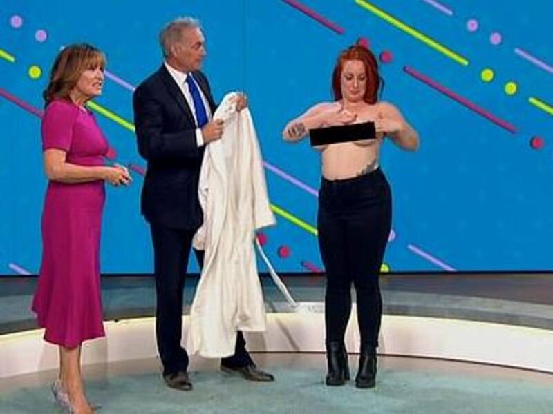 Lorraine viewers were left divided on Thursday morning when a segment showed a model with her bare chest out to discuss how to check for breast cancer (dailymail)