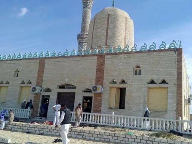The attack on Friday killed 305 people (AFP)