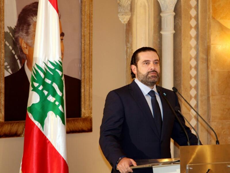 Leading Sunni political figure Saad Hariri, Lebanon's prime minister. (AFP/File)