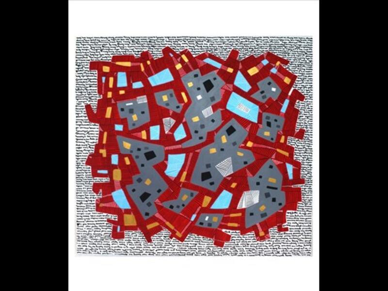 Untitled, acrylic on canvas, 150 x 140. (Courtesy of Artlab.)
