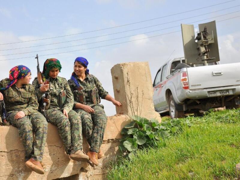 YPJ women Kurdistan Syria