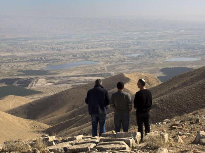 View over Palestine's occupied Jordan Valley (AFP/File Photo)