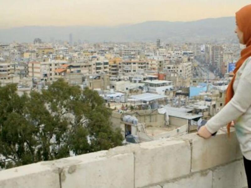 The Burj al-Barajneh Refugee Camp in Lebanon (Twitter)