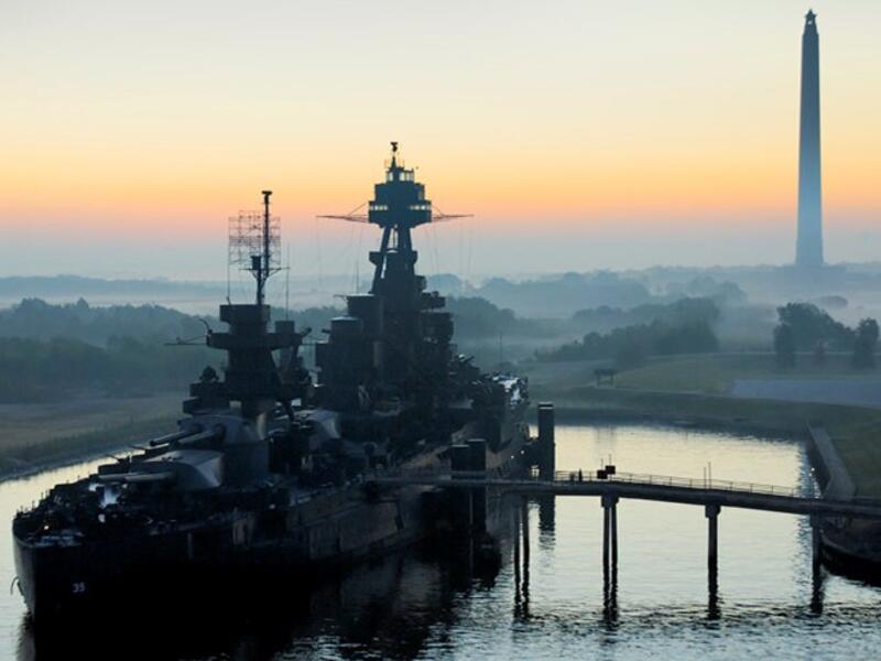 Last remaining American battleship to have served in the war (Twitter)