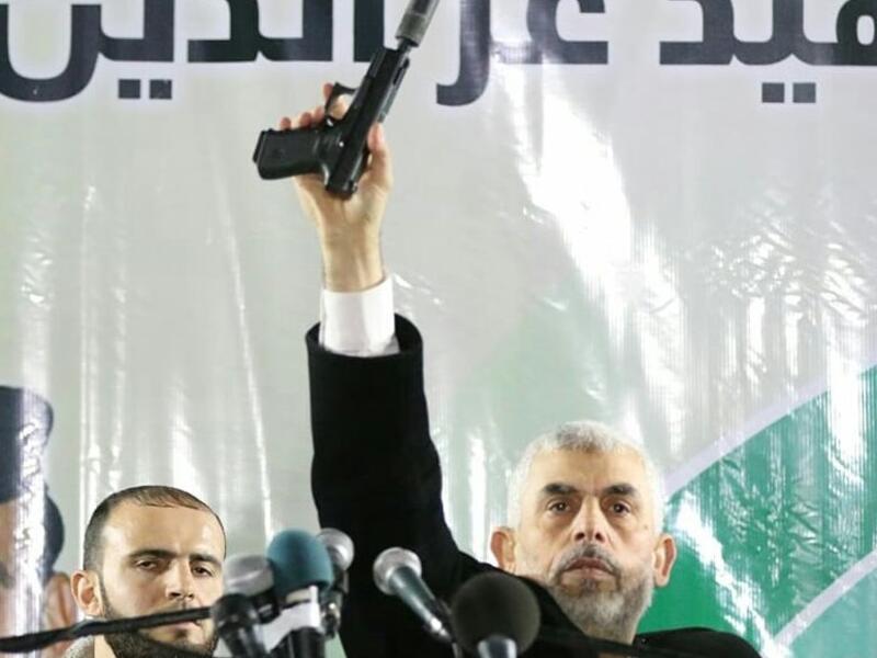 Yahya Sinwar, leader of Hamas in the Gaza Strip (Twitter)