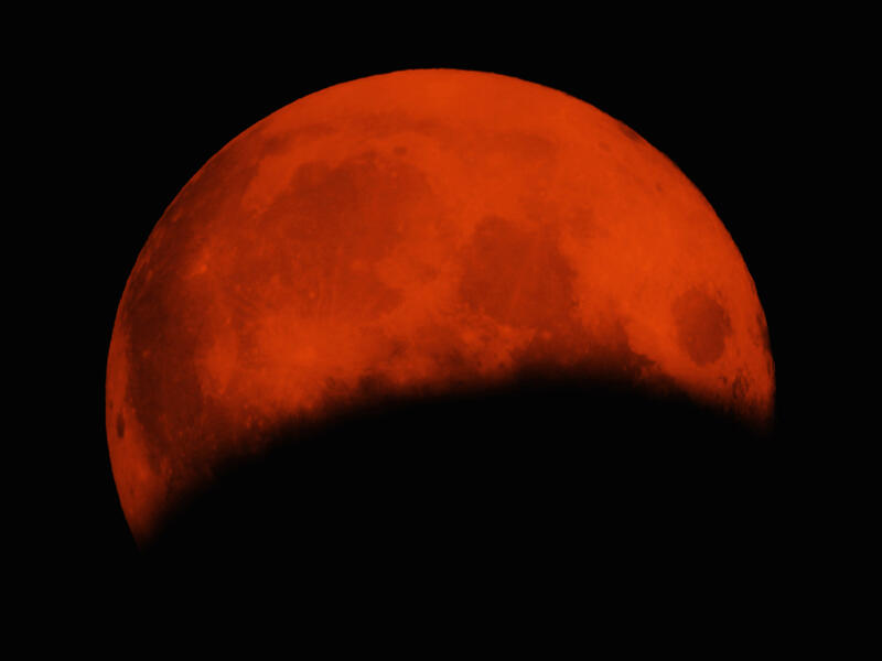 Lunar eclipse (Shutterstock)
