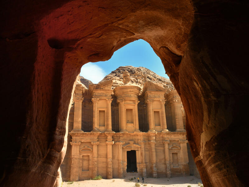 Ad Deir the Monastery Temple in Petra, Jordan (Shutterstock)