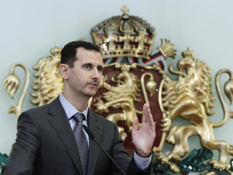 President Bashar al-Assad  (Twitter)