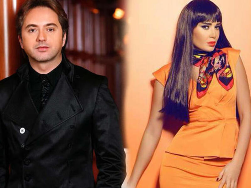 Marwan Khoury records song for Cyrine Abdel Nour's TV show (Image: Facebook)