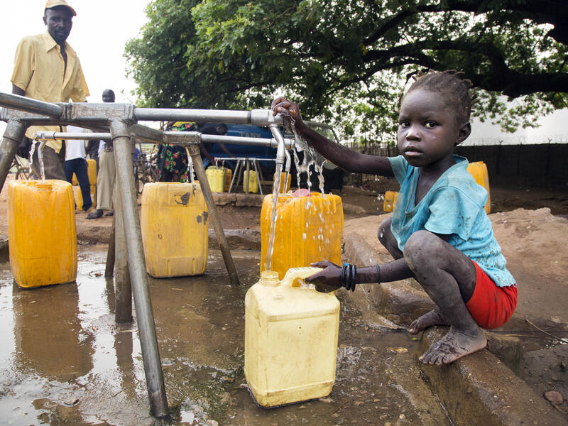 There is an estimated 12,000 strong UN peacekeeping force in South Sudan but it has been prevented from helping civilians. (AFP) 