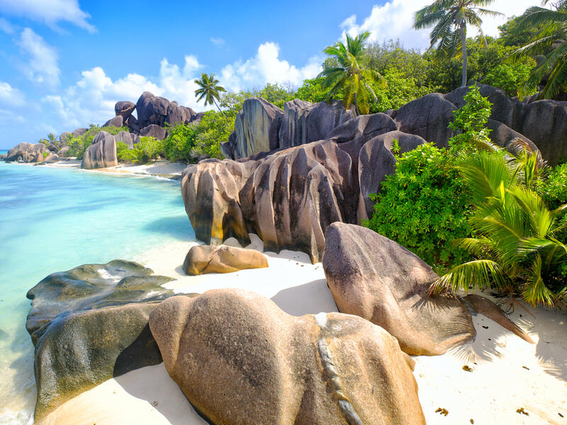 Anse Source d'Argent beach, La Digue Island, Seychelles (Shutterstock)