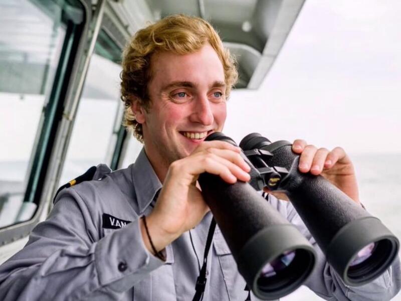 His Imperial and Royal Highness Prince Joachim of Belgium, Archduke of Austria-Este, Prince Royal of Hungary and Bohemia, Prince of Modena 
Prince Joachim of Belgium is an officer in the Belgian navy (Twitter)