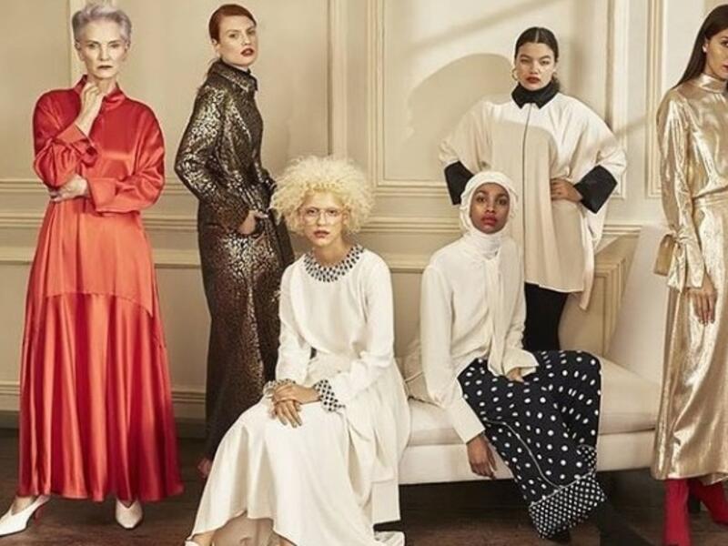 Officially she has walked Milan Fashion Week catwalks for Kanye West’s fashion line, in New York. She has appeared on the front cover of Vogue Arabia (Instagram)