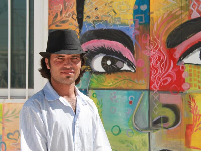 Artist- Iyad-Sabegh-Zaatari-Camp-2015-Palmyra-Art