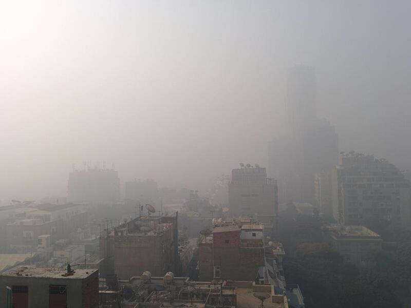 Smog in Cairo, Egypt (Twitter)
