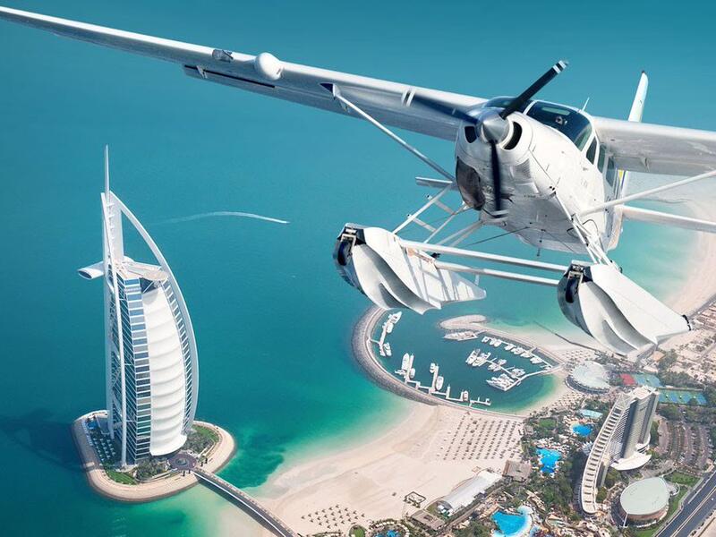 Seaplane flight
It is one of the best and luxurious adventure activities in Dubai, going on a seaplane flight is an experience of a lifetime (Twitter)