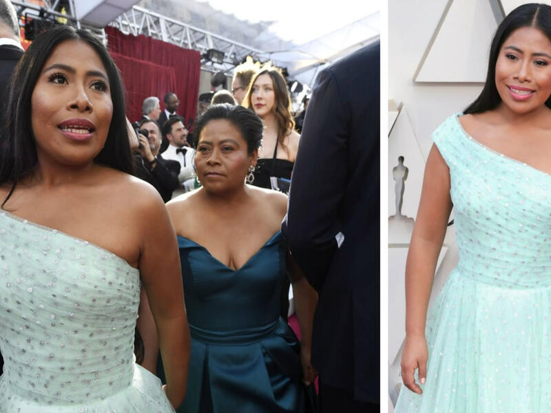 حرصت النجمة "ياليتزا أباريسيو" بطلة فيلم Roma أن تحضر حفل الأوسكار الأول في مشوراها الفني برفقة  والدتها حيث تتشاركا نفس الملامح وبدا الشبه كبيرًا بينهما.