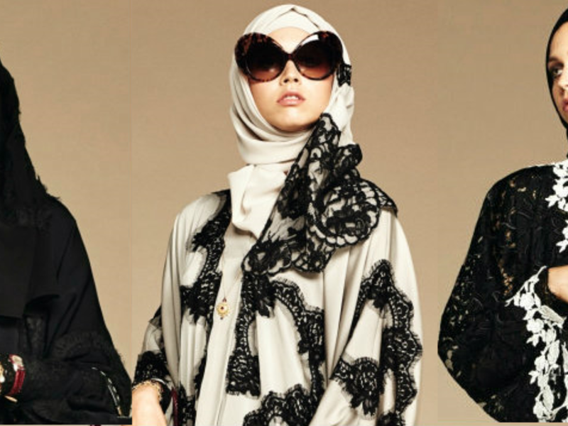 Dolce and Gabbana launched their first abaya collection in January 2016 and have released their second collection for Ramadan. (Dolce & Gabbana)