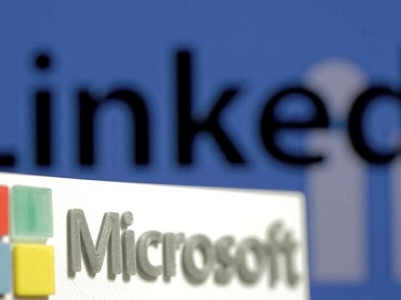 Microsoft will benefit from LinkedIn’s ‘Sponsored Content’ space by enhancing its business to business marketing offering. (File photo)
