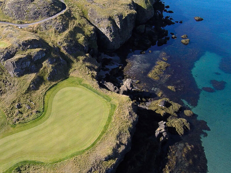 Next on this world trip is Brautarholt Golf Course, located in the Greater Reykjavik Area. Nestled along the dramatic cliffs of Iceland, golfers can enjoy the demanding layout of the course while taking in the unique views of Reykjavik city. Ever felt like golfing in the midnight sun? Plan your trip for June and experience 24 hours of daylight.