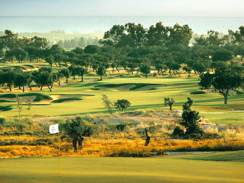 Elea Golf Club is a Sir Nick Faldo-designed course, located near the ancient town of Paphos by the shimmering Mediterranean Sea. The course offers a challenging layout through rolling countryside, where golfers can enjoy playing with sights of olive trees and an abundance of native flora and wild herbs.