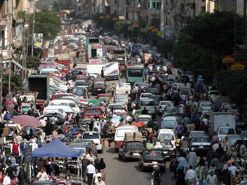 Egypt’s average population growth over the past 10 years was 2.56 percent, against 2.04 percent in the previous decade (AFP/File Photo)