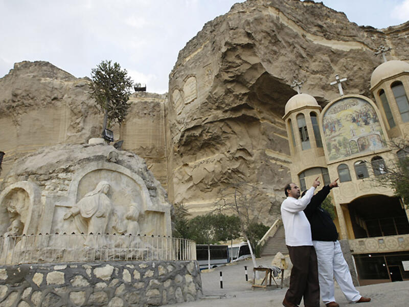 A Coptic church in Egypt. (AFP/File)