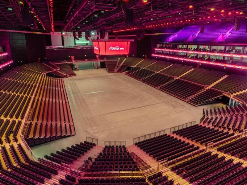 Dibai Coca-Cola Arena. (Twitter)