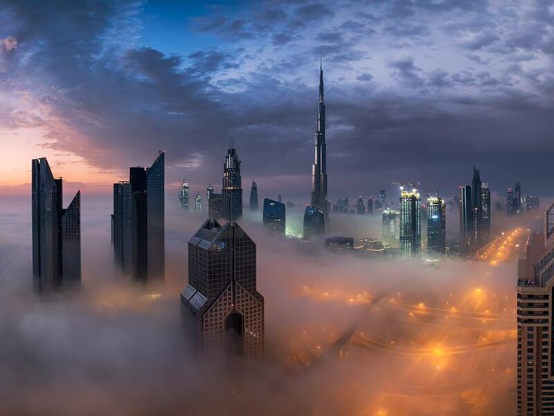 Panorama city of Dubai,UAE (Facebook)