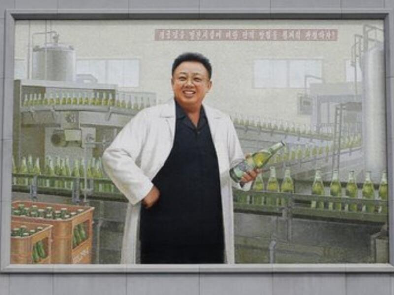 North Korea's Taedonggang beer (Twitter)