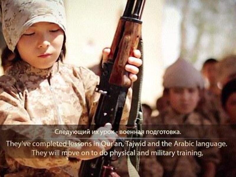 This is the first time Daesh has used a young girl to carry out an execution. (Image: Twitter)