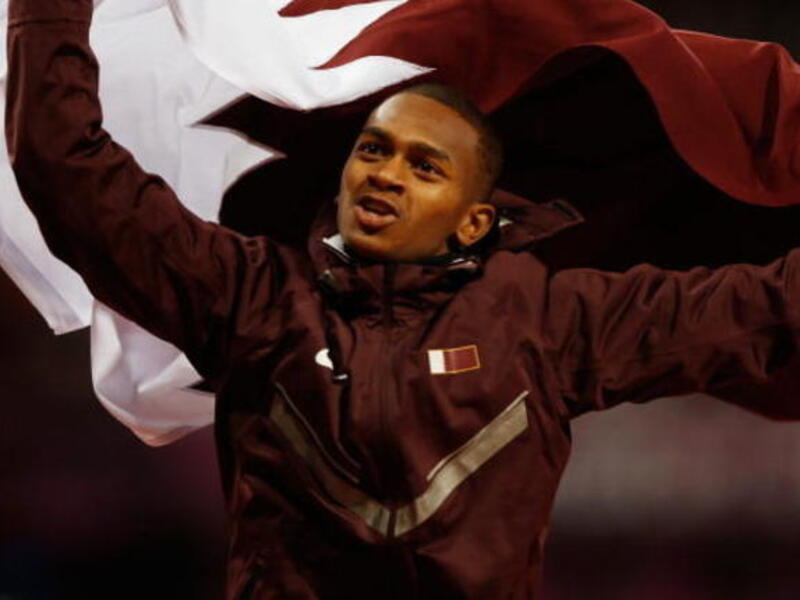 لاعب القوى القطري معتز عيسى برشم: من أصول سودانية، متخصص في الوثب العالي، حقق برونزية الوثب العالي في لندن ليضيفها إلى إنجازاته الأخرى المتميزة.