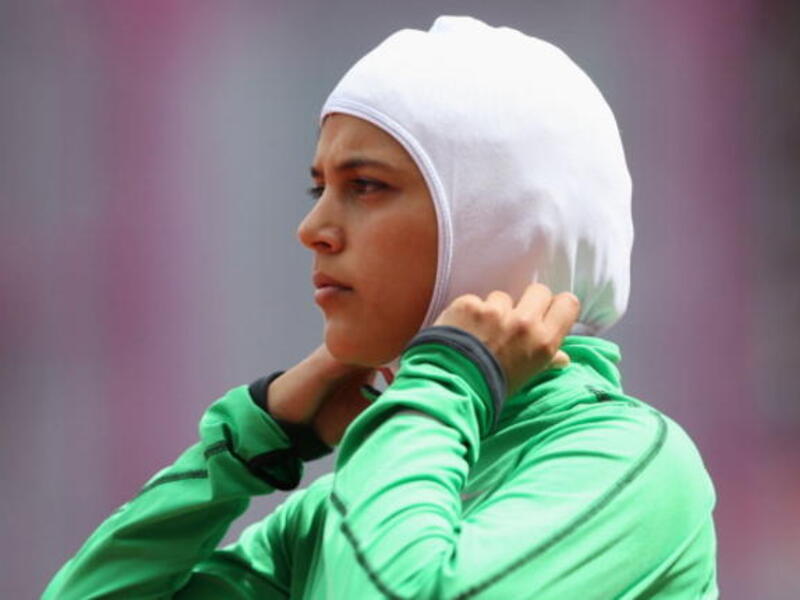 Saudi's first woman Sarah Attar Olympics London