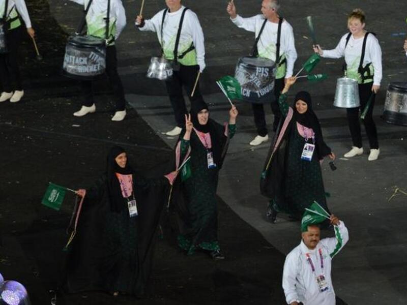 Saudi Arabia is entering 5 Olympic events London 2012