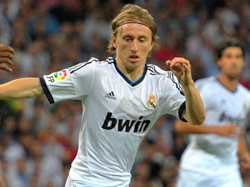 Luka Modric on a winning streak for Real Madrid 2012